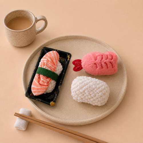 Sushi Toy – Salmon & Tuna Duo