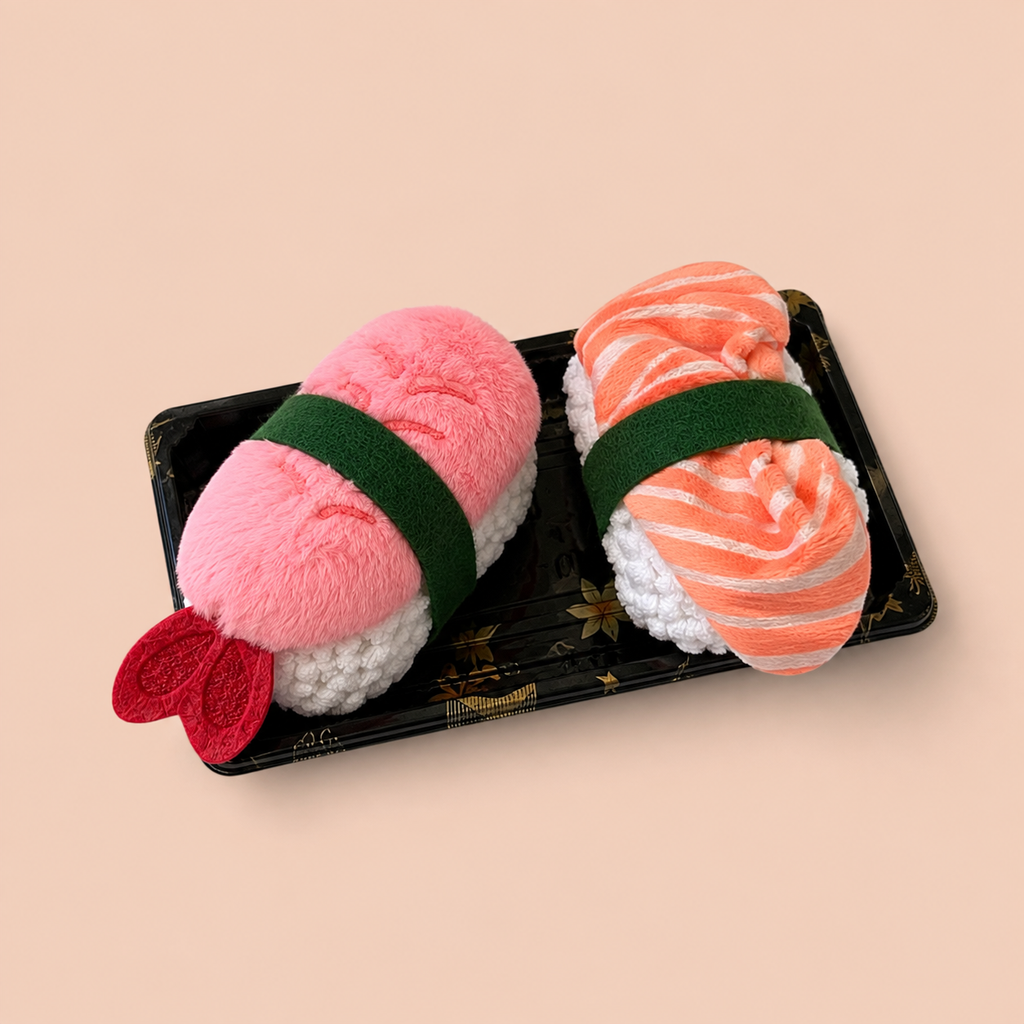 Sushi Toy – Salmon & Tuna Duo