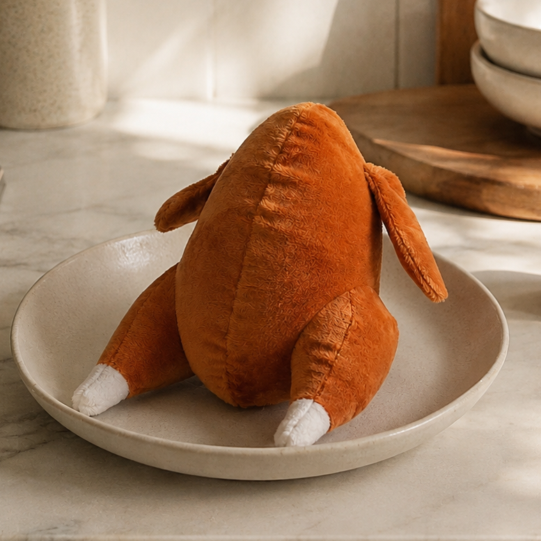 Sunday Roast — Squeaky Chicken Toy