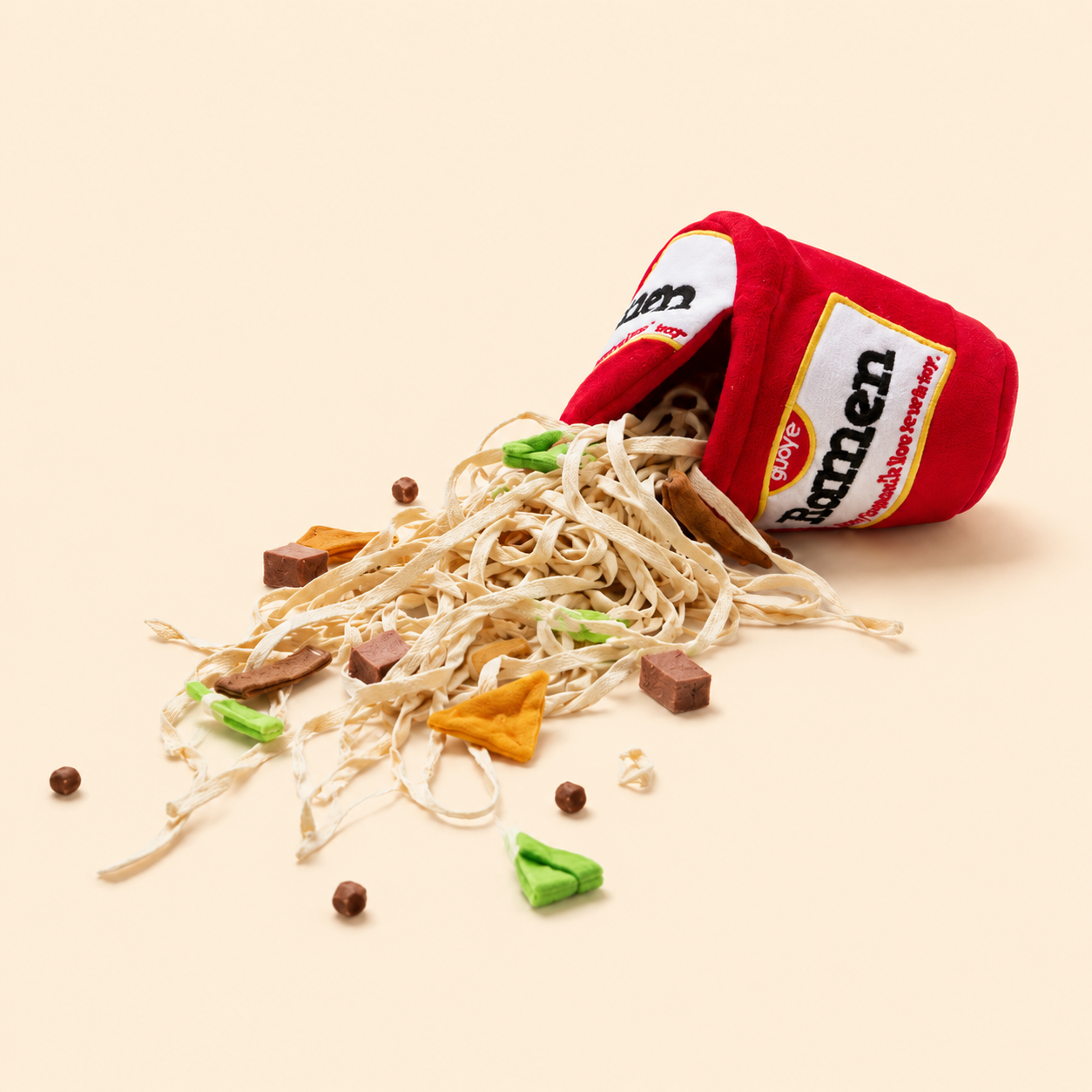 Ramen Snuffle Toy -Midnight Noodle