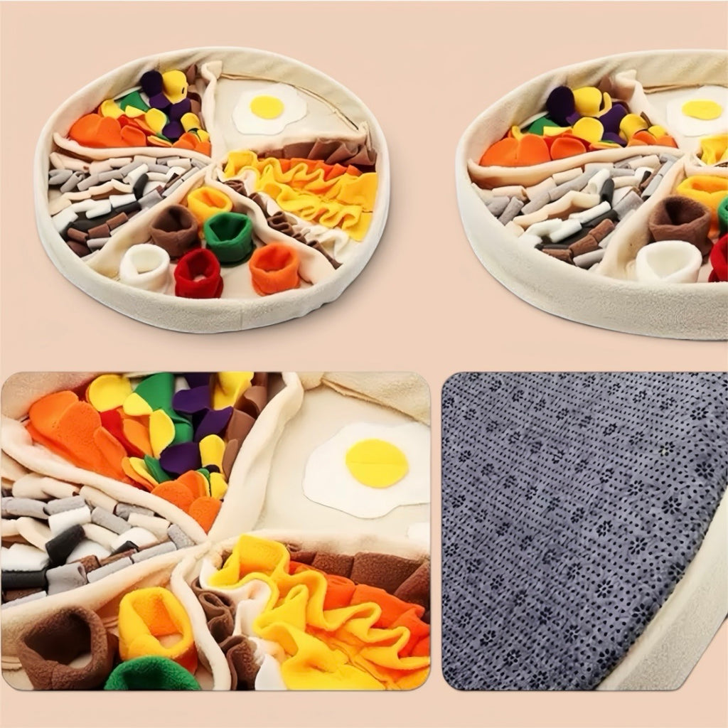 Pizza Night — Interactive Snuffle & Foraging Mat